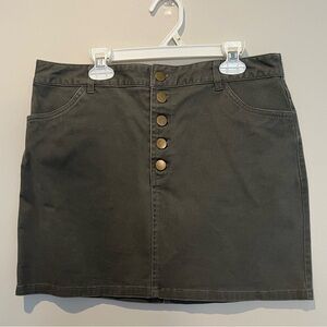 Olive Mini Skirt